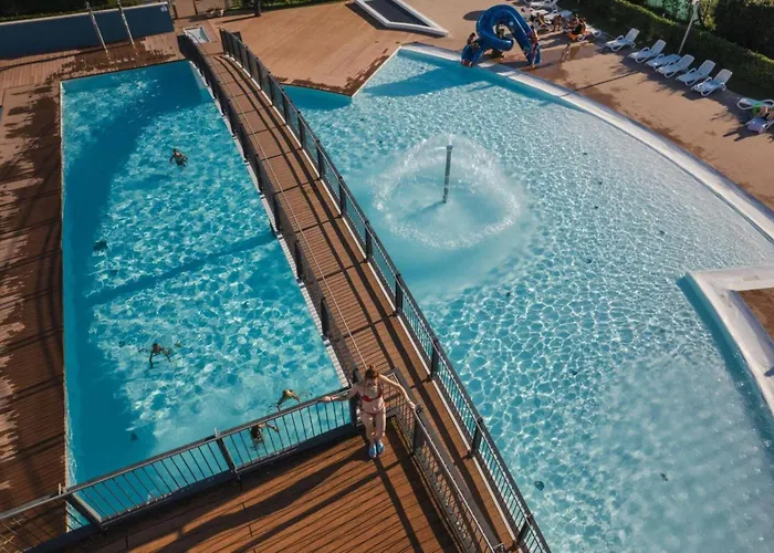 Modern Flat With Big Swimming Pool And Balcony Bibione